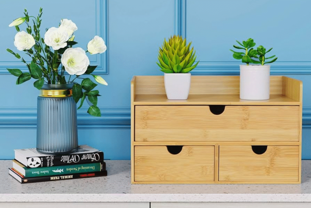 clutter free holder