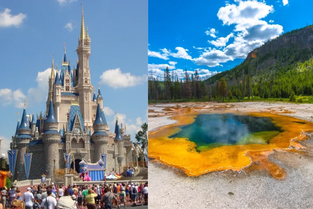 Explore Yellowstone, Disney World & Top USA Attractions Top USA Attractions