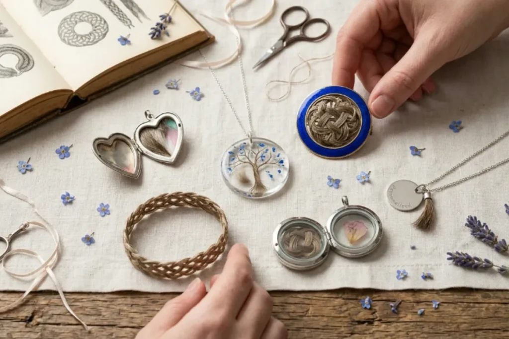 Handmade Hair Keepsakes for Cherished Remembrance