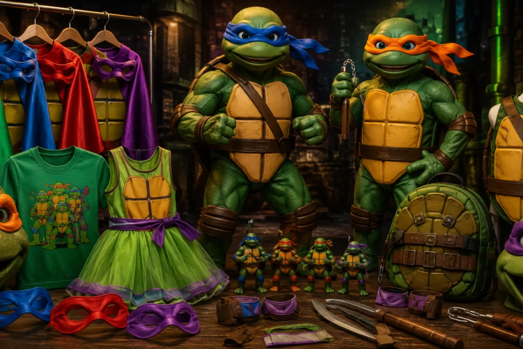 Ultimate Ninja Turtle Fan Gear for Cosplay, Parties and Collecting
