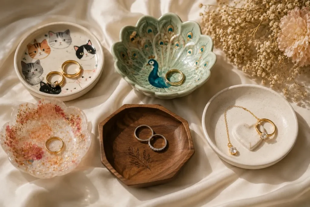 Elegant Ring Dishes for Beautiful Jewelry Storage